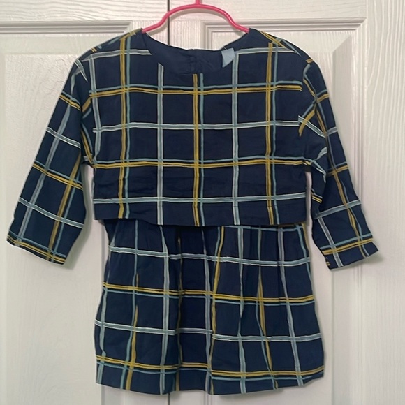 Gap NWT Plaid zip up dress 2T - Picture 1 of 2